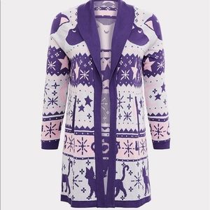 Torrid Sailor Moon Cardigan ~Pink/Purple/Grey 2X